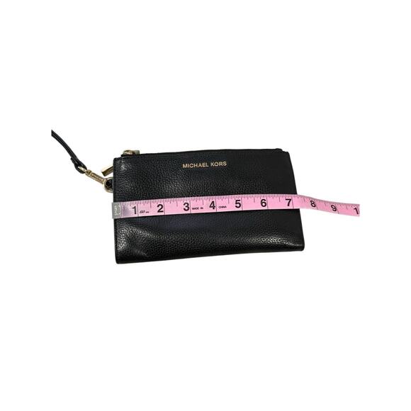 Michael Kors MK Jet Set Travel Double Zip Phone Wristlet Wallet - Picture 12 of 13